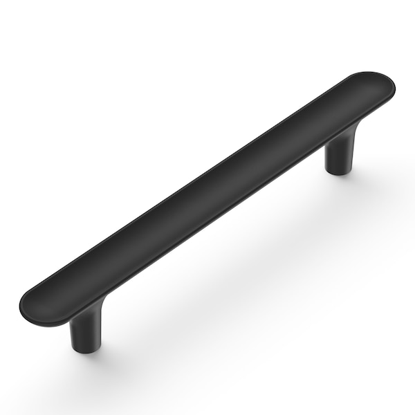 Hickory Hardware Maven Collection Pull 5-1/16 Inch 128mm Center to Center Matte Black Finish - H078780MB