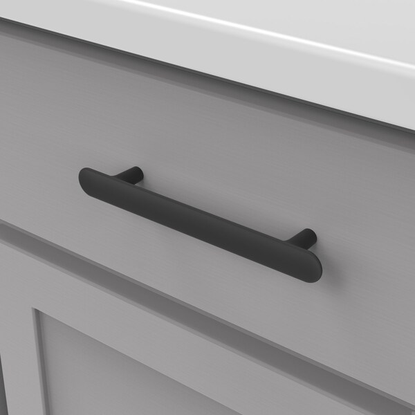 Hickory Hardware Maven Collection Pull 5-1/16 Inch 128mm Center to Center Matte Black Finish - H078780MB