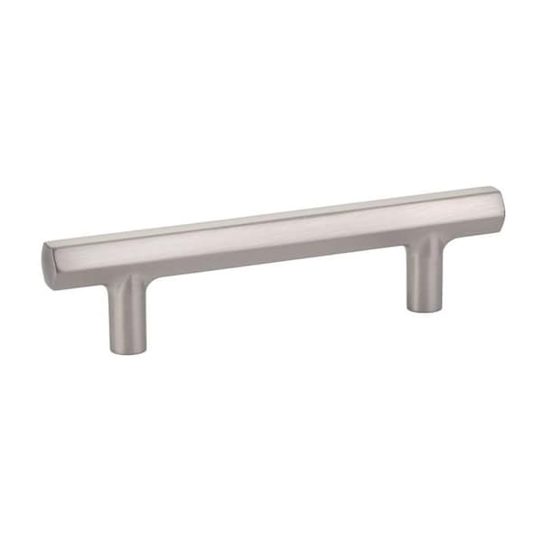 Vecindario 5 in. Mod Hex Center to Center Cabinet Pull, Satin Nickel - VE3236143