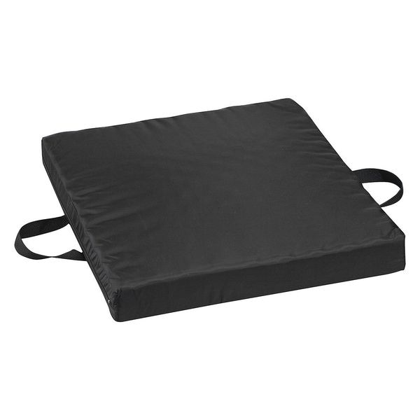 Dmi Seat Cushion, 18"L x 20"W Gel/Foam Black - 513-7637-0200