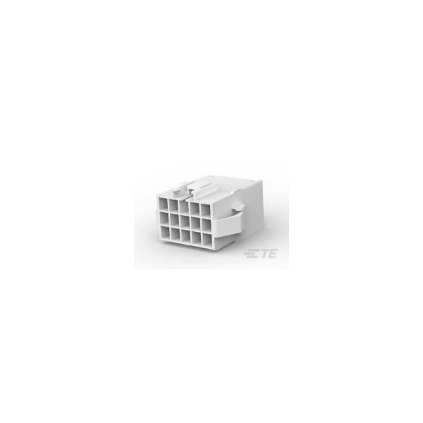 Te Connectivity UNVI POWER CAP HSG 15P PNL MTG - 176300-1