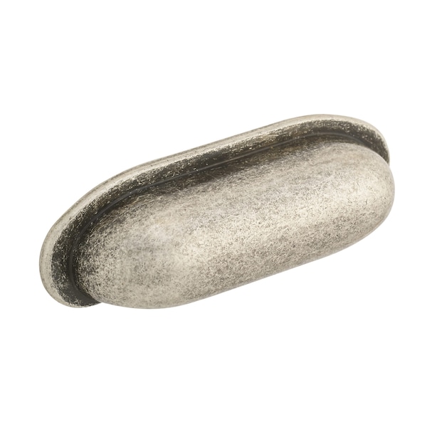 Richelieu 2-1/2 in. (64 mm) Center-to-Center Old Silver Traditional Cup Pull - BP58264139