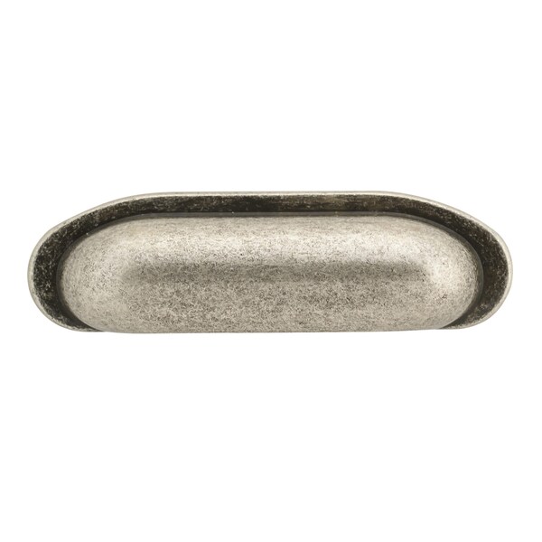 Richelieu 2-1/2 in. (64 mm) Center-to-Center Old Silver Traditional Cup Pull - BP58264139