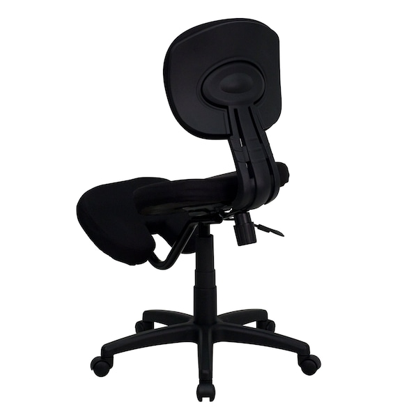 Flash Furniture Mobile Kneeler Posture, Black - WL-1430-GG