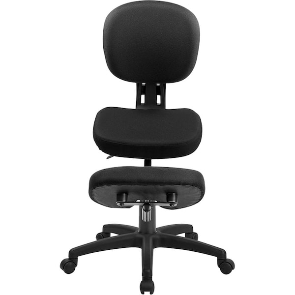 Flash Furniture Mobile Kneeler Posture, Black - WL-1430-GG