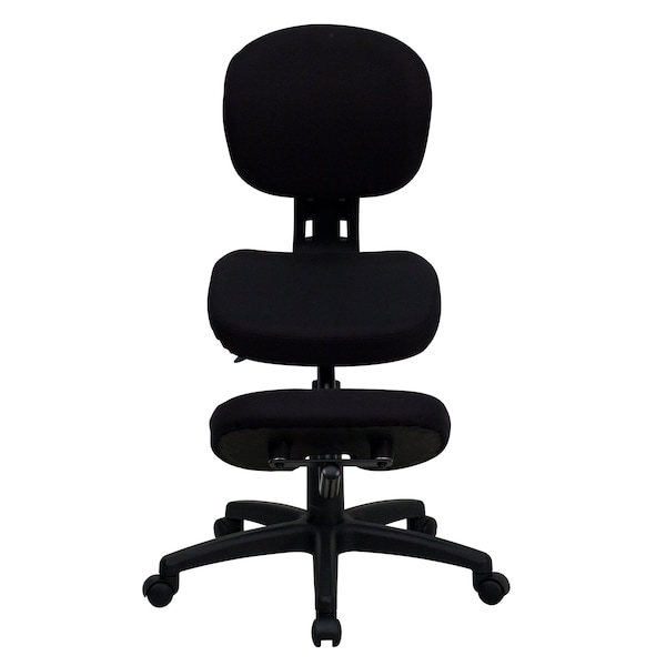 Flash Furniture Mobile Kneeler Posture, Black - WL-1430-GG