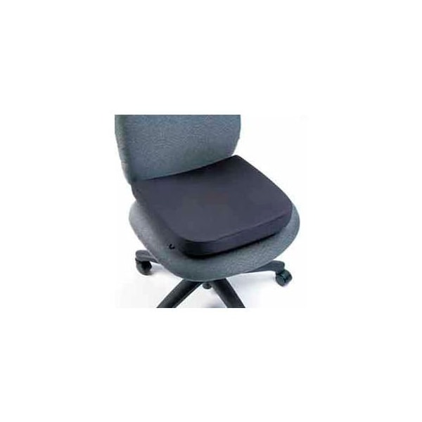Kensington Memory Foam Backrest, 13-1/4"W x 1-3/4"D x 14-1/4"H, Black - KMW82025