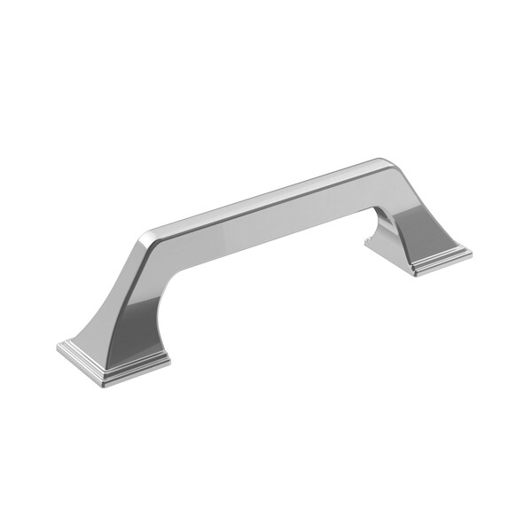 Amerock Exceed 3-3/4 in 96 mm Center-to-Center Polished Chrome Cabinet Pull - BP3688126