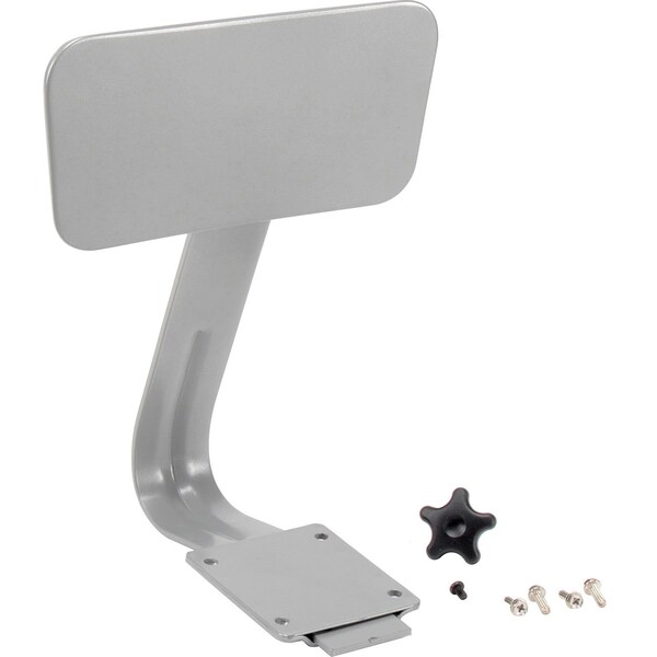 Interion By Global Industrial Steel Backrest for Interion Shop Stools, Gray - B2056744
