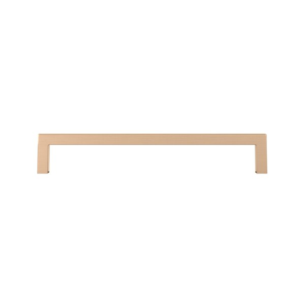 Richelieu Lambton Collection 7 9/16-inch (192 mm) Champagne Bronze Modern Rectangular Cabinet Pull - BP873192CHBRZ