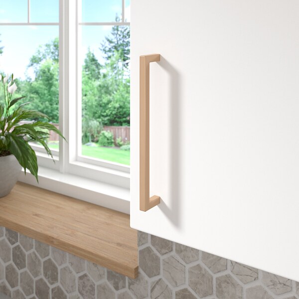 Richelieu Lambton Collection 7 9/16-inch (192 mm) Champagne Bronze Modern Rectangular Cabinet Pull - BP873192CHBRZ