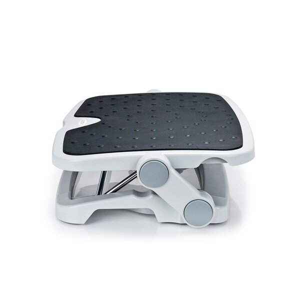 Aidata Luxe Comfort Footrest, 2 Heigth Adjustments, Free Angle Adjustments, Gray - FR006