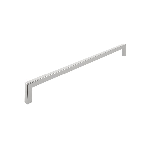 Richelieu Lambton Collection 12 5/8-inch (320 mm) Brushed Nickel Modern Rectangular Cabinet Pull - BP873320195