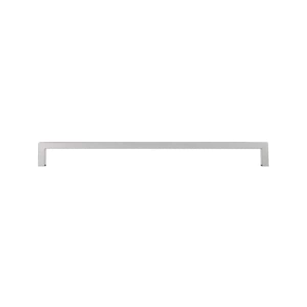 Richelieu Lambton Collection 12 5/8-inch (320 mm) Brushed Nickel Modern Rectangular Cabinet Pull - BP873320195