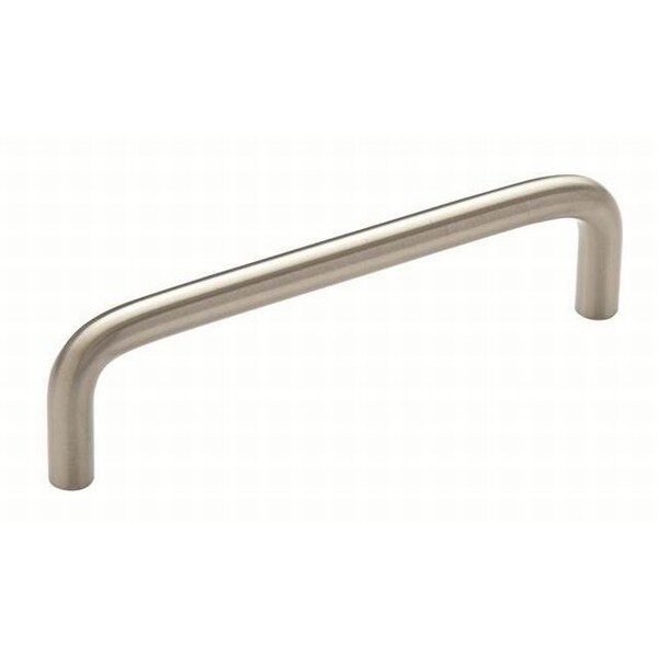 Amerock BP76312CSG10-25PACK 4" (102 mm) CTC Value Cab Pull Satin Nickel - BP76312CSG10-25PACK