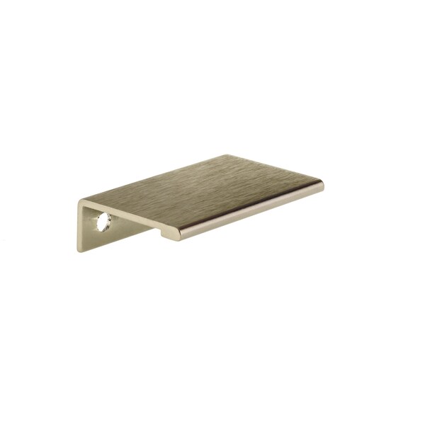 Richelieu 1-31/32 in. (50 mm) Center-to-Center Champagne Bronze Contemporary Edge Pull - BP989850CHBRZ