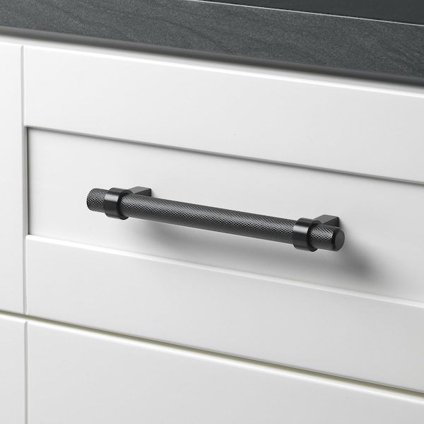 Gliderite Hardware 5 in. Center to Center Knurled Steel Bar Pull - 8007-128-MB, 10PK - 8007-128-MB-10
