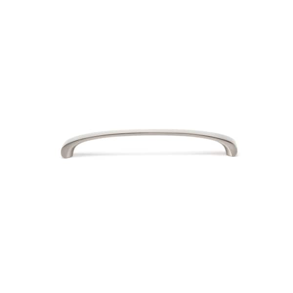 Richelieu 6 5/16 in (160 mm) Center-to-Center Brushed Nickel Contemporary Cabinet Pull - BP82871160195
