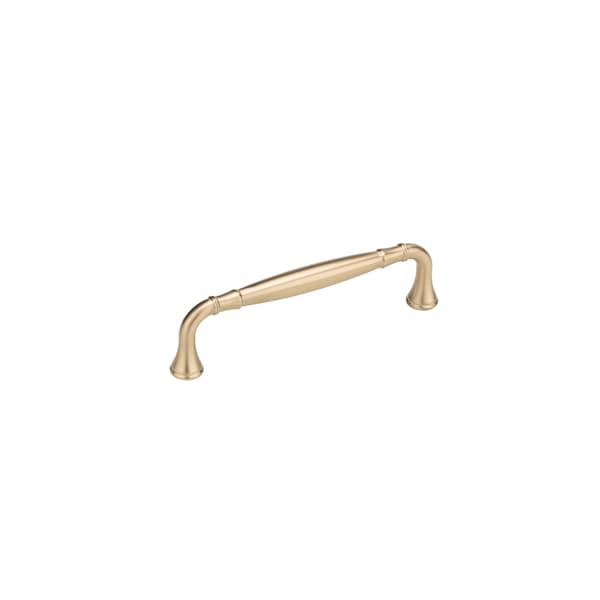 Richelieu 5 1/16 in (128 mm) Center-to-Center Champagne Bronze Traditional Drawer Pull - BP790128CHBRZ