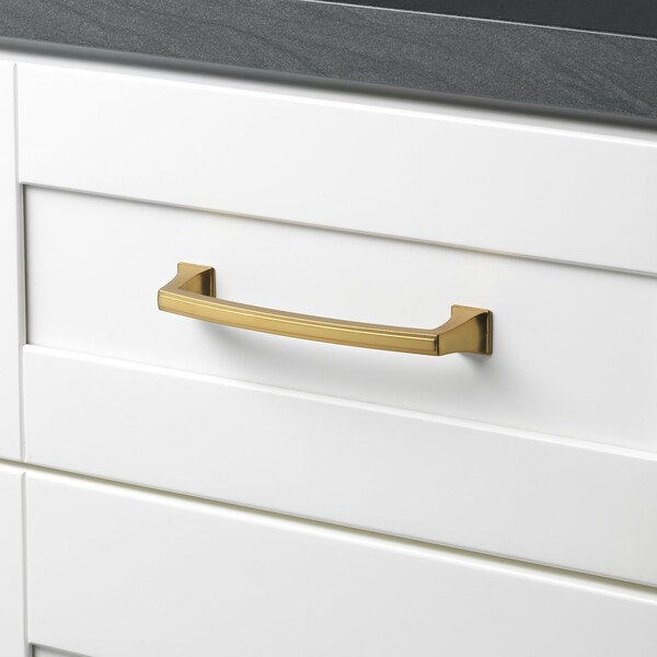 Gliderite Hardware 5 in. Center to Center Cabinet Base Pull - 87380-128-BG, 25PK - 87380-128-BG-25