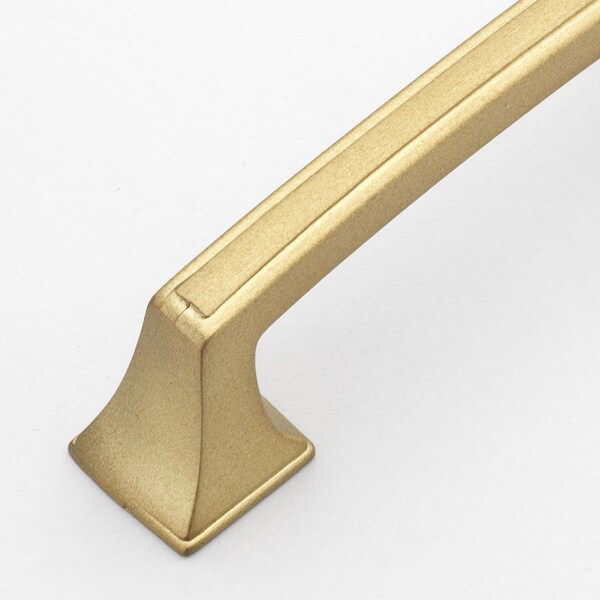 Gliderite Hardware 3 in. Center to Center Classic Base Pull Cabinet Hardware Handle - 87380-SG, 5PK - 87380-SG-5