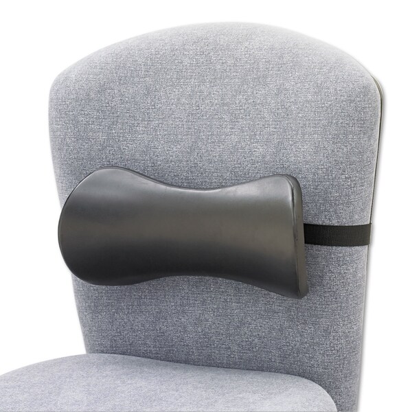 Safco Lumbar Support Memory Foam Backrest, 14-1/2w x 3-3/4d x 6-3/4h, Black - 7154BL