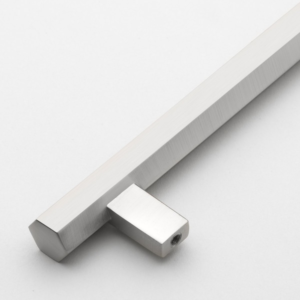 Gliderite Hardware 5-1/16 in. Center to Center Hexagon Bar Pull Satin Nickel, 25PK - 4791-128-SN-25