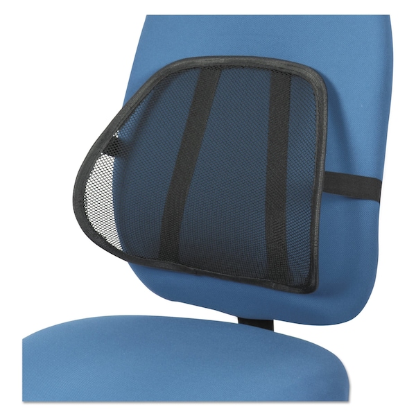 Alera Mesh Backrest, 18.13w x 15.38d x 5.88h, Black - ALEBR118