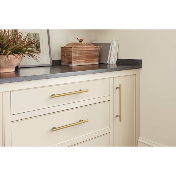 Amerock Bar Pulls 7 inch 178mm Center-to-Center Champagne Bronze Cabinet Pull - BP1178CZ