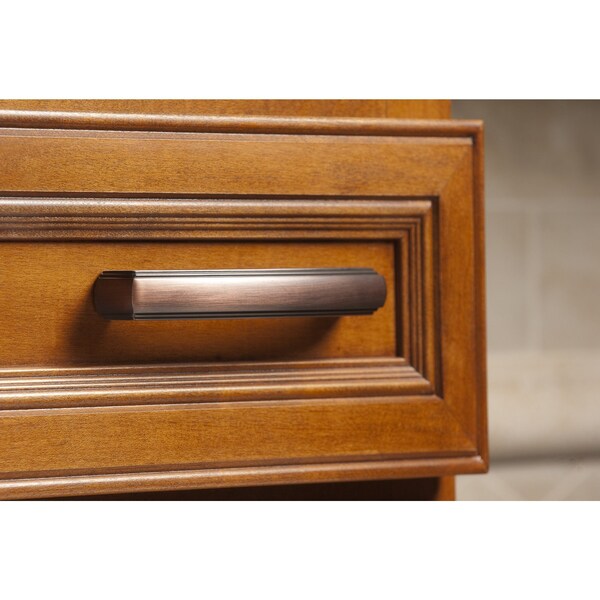 Jeffrey Alexander 96 mm Center-to-Center Brushed Oil Rubbed Bronze Delgado Cabinet Pull - 519-96DBAC