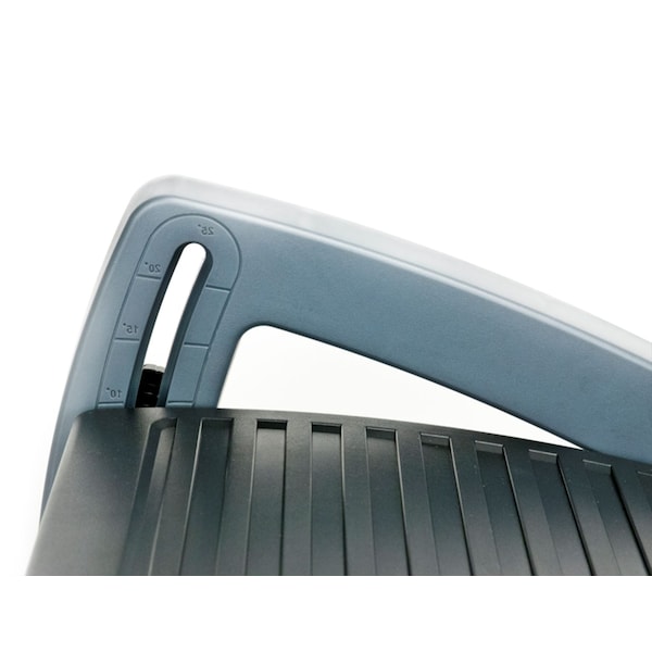 Aidata Sleek Footrest, 4 Angle Adjustments At 10 Degree/15 Degree/20 Degree/25 Degree, Black/Gray - FR-1001G