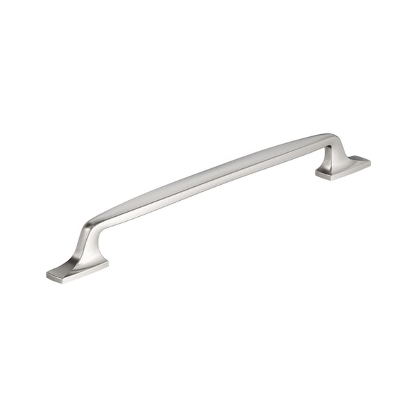 Amerock Highland Ridge 10-1/16 inch 256mm Center-to-Center Polished Nickel Cabinet Pull - BP55329PN