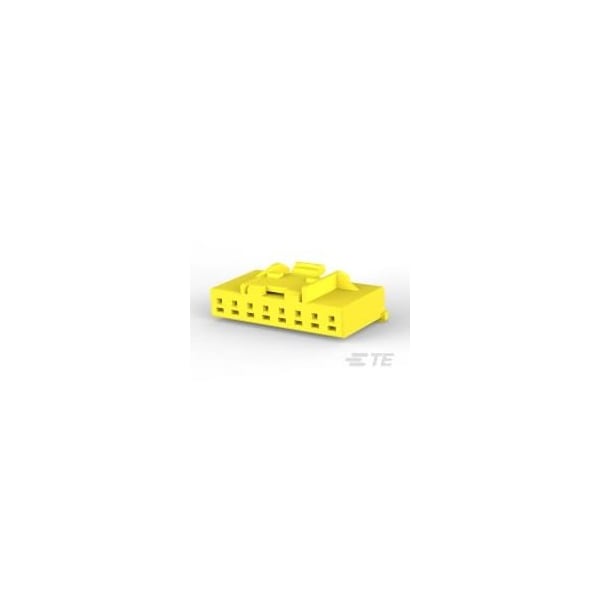 Te Connectivity NEW GI CONN2.5 PLUG HSG 8P YLW - 8-1971793-4