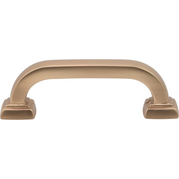 Designperfect 3'' Center-to-Center Handle Pull, Champagne Bronze/Gold, 10PK - DPA10S32CBZ