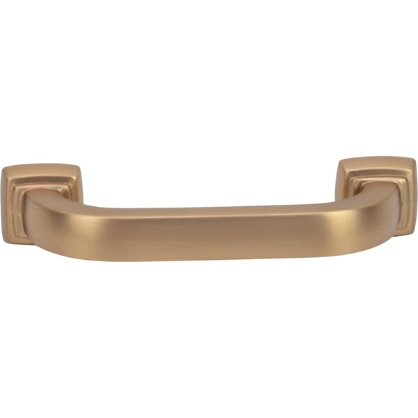 Designperfect 3'' Center-to-Center Handle Pull, Champagne Bronze/Gold, 10PK - DPA10S32CBZ