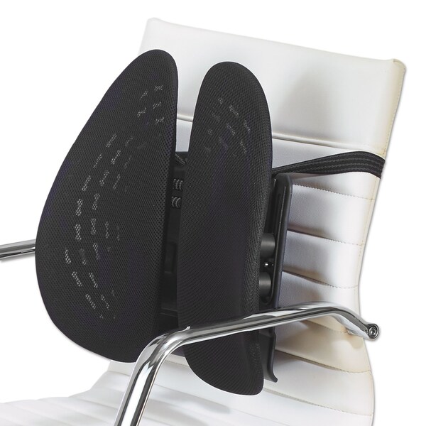 Kensington Conform Back Rest with SmartFit, 17.25 x 5.5 x 16, Black - K60412WW