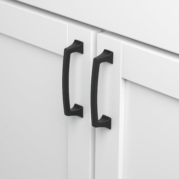 Gliderite Hardware 3 in. Center to Center Classic Base Pull Cabinet Hardware Handle - 87380-MB, 5PK - 87380-MB-5