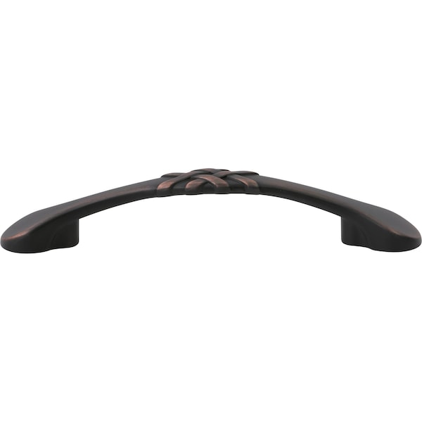 Designperfect 3-3/4'' Center-to-Center Cabinet Bar Pull, Matte/Flat Black, 25PK - DPA25L663ORB