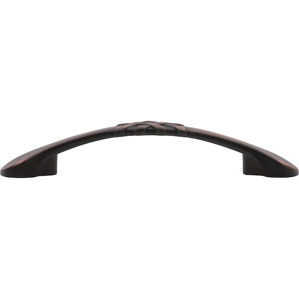 Designperfect 3-3/4'' Center-to-Center Cabinet Bar Pull, Matte/Flat Black, 25PK - DPA25L663ORB