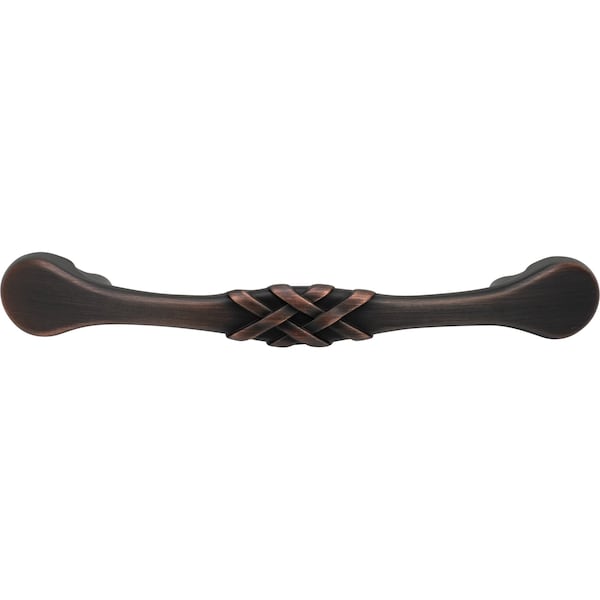 Designperfect 3-3/4'' Center-to-Center Cabinet Bar Pull, Matte/Flat Black, 25PK - DPA25L663ORB