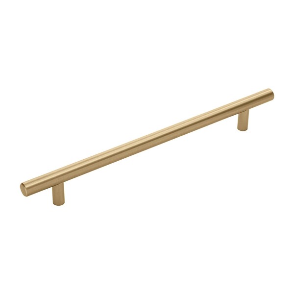 Hickory Hardware Bar Pulls Collection Pull 7-9/16 Inch 192mm Center to Center Champagne Bronze Finish - HH075597-CBZ