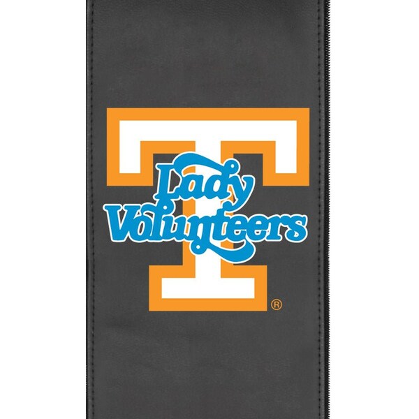 Dreamseat Silver Loveseat with Tennessee Lady Volunteers Logo - XZ7759003LSCDBK-PSCOL11031