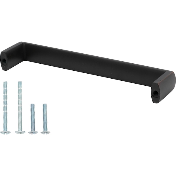 Designperfect 5-1/16'' Center-to-Center Handle Pull, Brushed Oil Rubbed Bronze, 25PK - DPA25S444ORB