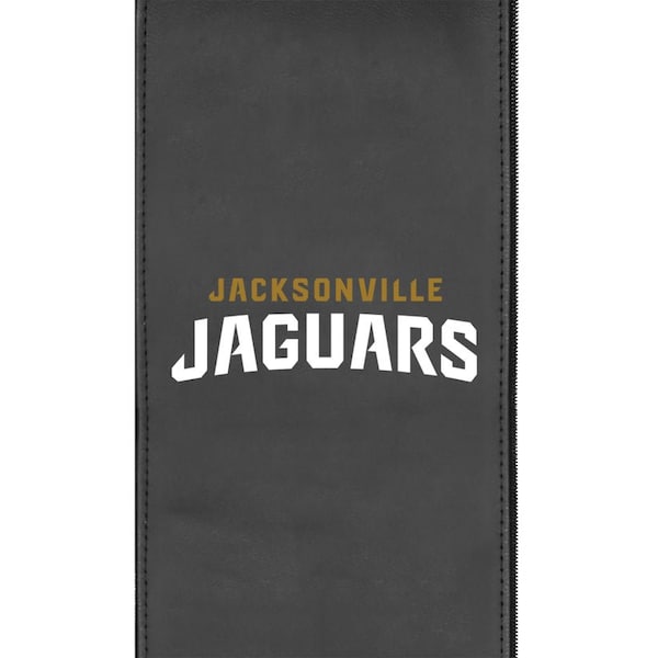Dreamseat Silver Loveseat with Jacksonville Jaguars Secondary Logo - XZ7759003LSCDBK-PSNFL20086