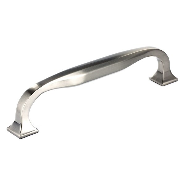 Richelieu 5 1/16 in (128 mm) Center-to-Center Brushed Nickel Transitional Cabinet Pull - 3921128195