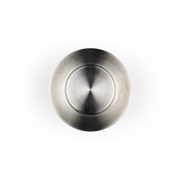 Richelieu 1-3/8 in. (35 mm) Brushed Nickel Contemporary Recessed Pull - 340235195