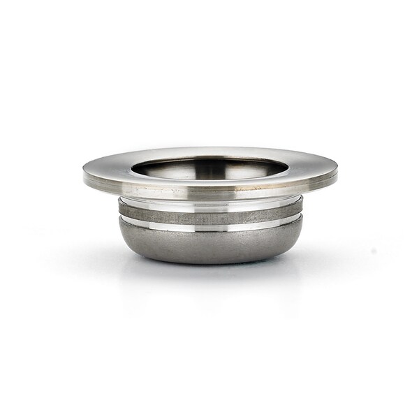 Richelieu 1-3/8 in. (35 mm) Brushed Nickel Contemporary Recessed Pull - 340235195