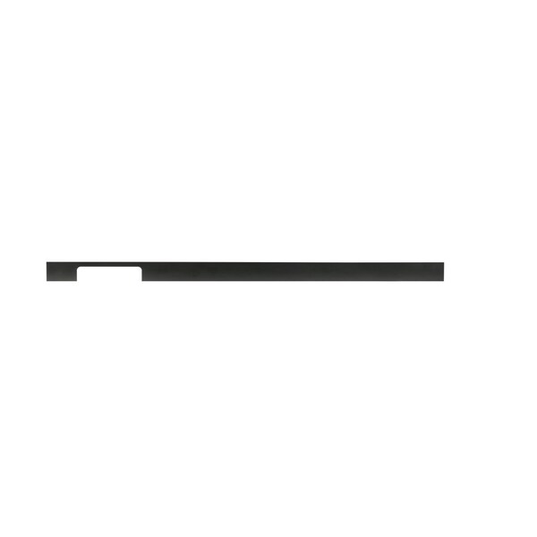 Richelieu 25 1/4 in (640 mm) Center-to-Center Matte Black Contemporary Drawer Pull - BP720640900