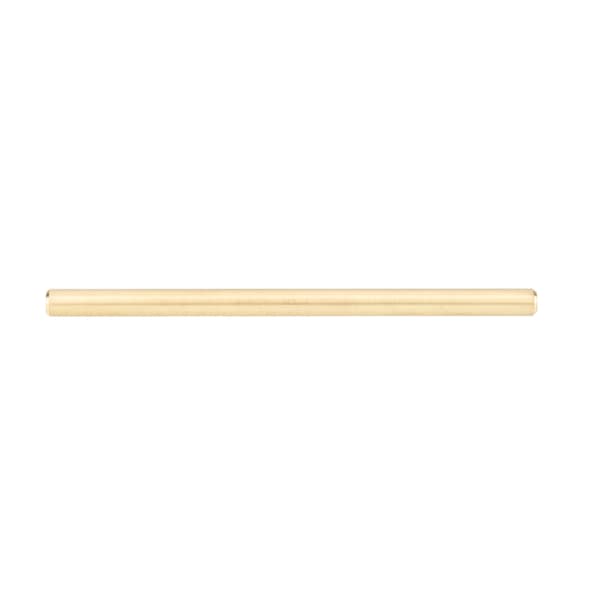 Richelieu 5 1/16 in (128 mm) Center-to-Center Satin Brass Contemporary Drawer Pull - BP305128160