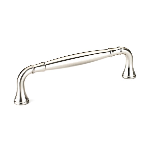 Richelieu 5-1/16 in. (128 mm) Center-to-Center Brushed Nickel Traditional Drawer Pull - BP790128195